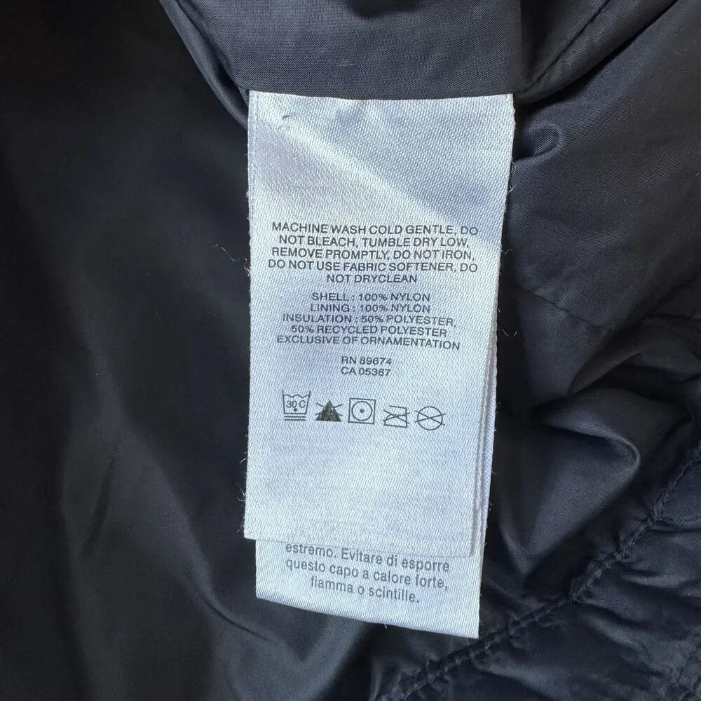 Mountain Hardwear Jacket Womens XS Black Thermal Q Elite Quilted Puffer Full Zip - Picture 4 of 9